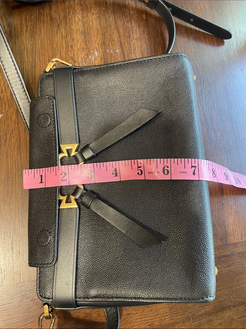 Kate Spade Black Toujours  Leather Crossbody Bag with Gold Hardware - Picture 11 of 11